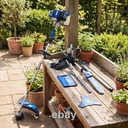 Hyundai Garden Multi Tool 5-in-1 Grass Trimmer Brushcutter Hedge Trimmer Petrol
