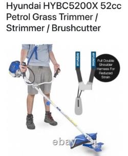 Hyundai HYBC5200X 52cc Petrol Grass Trimmer / Strimmer / Brushcutter