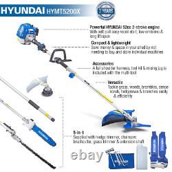 Hyundai HYMT5200X 52cc 2-Stroke Petrol Garden Multi Tool