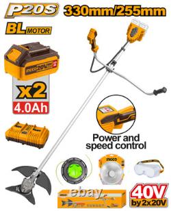 INGCO String Trimmer & Brush Cutter Cordless 40 V