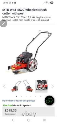 MTD Petrol Wheeled Trimmer WST 5522 22