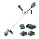 Makita Ur002gd201 40v Max Cordless Brush Cutter 2 X 2.5ah Batteries & Charger