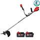Milwaukee M18fbcu 18v Cordless Fuel Brush Cutter With 2 X 4.0ah Batteries