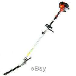 Multi Function Garden Tool 4in1 Petrol Strimmer Brush Cutter Chainsaw sweeper