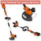 New Battery Cordless Brush Cutter Grass Strimmer 40v Professional Device