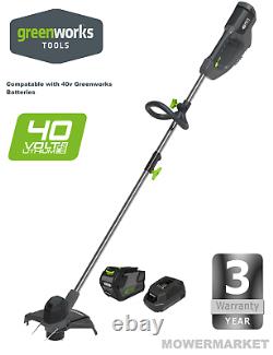 NEW Greenworks Duramaxx 40V Line Trimmer plus battery and charger