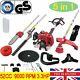 Petrol 5 In 1 Multi Tool 52cc 3.3hp Hedge Trimmer Strimmer Brushcutter Chainsaw