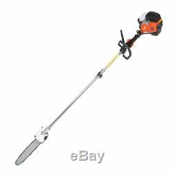 Petrol 5 in 1 Multi Tool 52cc Hedge Trimmer Strimmer Brushcutter Chainsaw MI