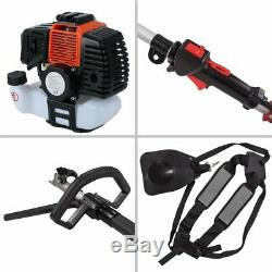 Petrol 5 in 1 Multi Tool 52cc Hedge Trimmer Strimmer Brushcutter Chainsaw MI