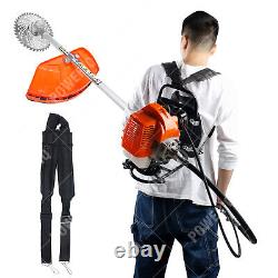 Petrol Backpack Strimmer Brushcutter Chainsaw Hedgetrimmer Garden 6in1 Kits 52cc