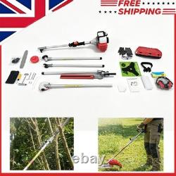 Petrol Garden Multi Tool 52cc 5in1 Pole Chainsawith Strimmer/Hedge Trimmer in-one
