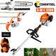 Petrol Garden Multi Tool 52cc 5in1 Strimmer Hedge Trimmer Chainsaw Brush Cutter