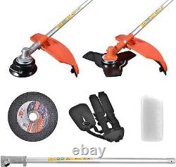 Petrol Grass Trimmer Brush Cutter 52cc Gas Powered-Home Garden 2.2KW 7500RPM