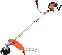 Petrol Grass Trimmer Brush Cutter 52cc Gas Powered-Home Garden 2.2KW 7500RPM