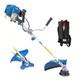 Petrol Grass Trimmer, Brushcutter Hedge Row Strimmer 52cc 2 Stroke Hyundai