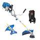 Petrol Grass Trimmer, Brushcutter Hedge Row Strimmer 52cc 2 Stroke Hyundai
