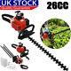 Petrol Hedge Trimmer 26cc 600mm Blades Brush Cutter Blade Double Sided Uk