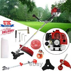 Petrol-Home Grass Strimmer / Bush Cutter 52cc Grass Line Garden 2 In 1 Kit UK