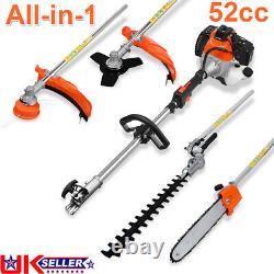 Petrol Strimmer Garden All in 1 Multi Tool Hedge Trimmer chainsaw brush cutter