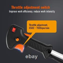 Petrol Strimmer Garden Grass Trimmer 52cc 2IN1 Brushcutter Weed Eater Strimmer