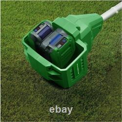 Powerbase 40V Cordless 2in1 Grass Trimmer 33cm 2 x 20v 2.5Ah Battery