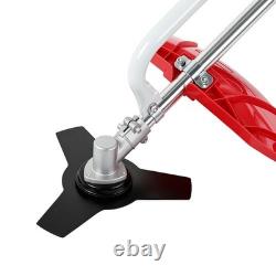 Profi-52cc 2-Stroke Wheeled Petrol Brush Strimmer Grass Weed Trimmer Cutter NEW