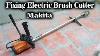 Restoration Fixing Electric Brush Cutter Trimmer Makita How To Change Bearing Made In Japan