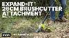 Ryobi Expand It 26cm Brushcutter Attachment Rebcta20 In Action