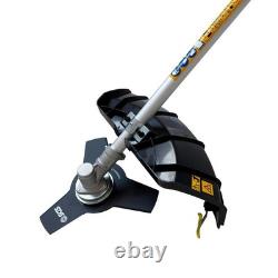 SGS 4pc Garden Petrol Tool Set 53cm Lawnmower, 52cc Strimmer/Brush Cutter & Oils