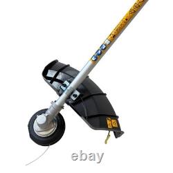 SGS 4pc Garden Petrol Tool Set 53cm Lawnmower, 52cc Strimmer/Brush Cutter & Oils