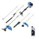 Sgs 52cc 5in1 Chainsaw Strimmer Hedge & Brush Cutter Multi Tool & Oil Garden Set