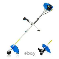 SGS 52cc Petrol Grass Trimmer / Brush Cutter, Harness, 2-Handed Grip, Bump Spool