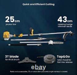 STIGA MT 330 5-in-1 Petrol Multi Tool 25.4cc Brushcutter Hedge Trimmer Pruner