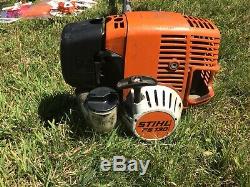 STIHL FS130 Brushcutter Strimmer 4-MIX With Blade Harness & Line Fully Serviced
