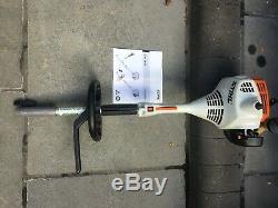 STIHL Kombi KM55 with Long Reach Hedge Trimmer + Strimmer + Brush Cutter Attachm