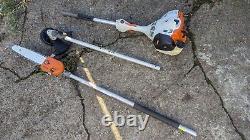 STIHL km50 KOMBI POLE CHAIN SAW BRUSHCUTTER / STRIMMER