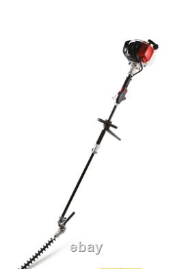 Scheppach 5 in 1 Multi Garden Tool Brushcutter, Strimmer, Polesaw, Hedgecutter