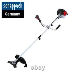 Scheppach BCH3300-100PB 32.6cc 2 in 1 Garden Petrol Strimmer & Brush Cutter