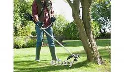 Spear & Jackson 23cm Cordless Grass Trimmer with 2x18V Batteries & Charger Blue