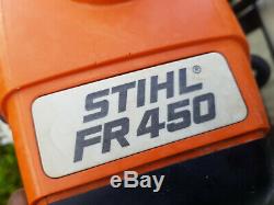 Stihl FR450 Backpack Strimmer / Brushcutter Petrol Full Working Order FR 450