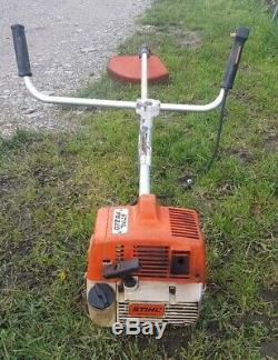 Stihl FS220 Petrol Strimmer Brushcutter. Good Working Order. Free Postage