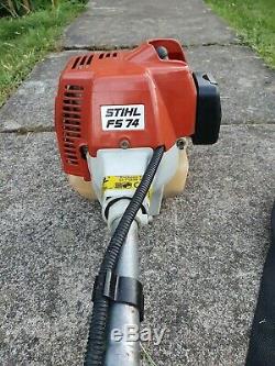 Stihl FS74 Professional Strimmer, Brushcutter 23.9cc 1.1hp Petrol 2 Stroke