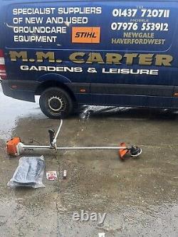 Stihl FS 400 strimmer brushcutter clearing saw cord oil