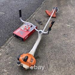 Stihl FS 460 strimmer brushcutter clearing saw blade cord harness first use 2018