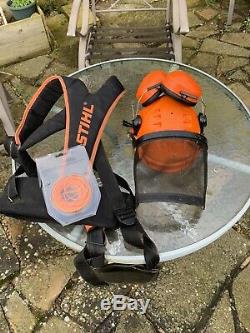 Stihl Fs 460c Professional Strimmer Brush Cutter With Harness And Helmet