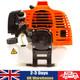 Strimmer 2 Stroke Petrol 52cc Engine 2.5hp Pull Start Garden Grass Trimmer 2t