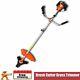 Strimmers Edger Brush Cutter Grass Trimmer 51,7 Cc Orange 2,2 Kw Garden Chainsaw
