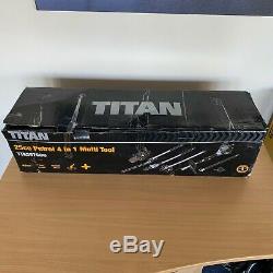 TITAN TTK587GDO 4in1 Multi Tool Strimmer Brush Cutter Hedge Trimmer Pole Saw BOX