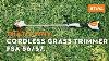 That S Why Stihl Cordless Grass Trimmer Fsa 56 57