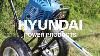 The Hyundai Hywt5200x 52cc Petrol Wheeled Grass Trimmer